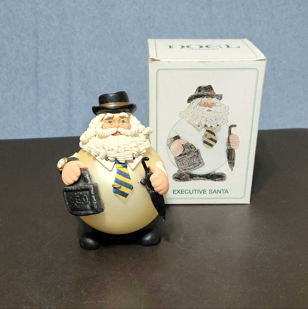 Noel Ornaments Executive Santa
